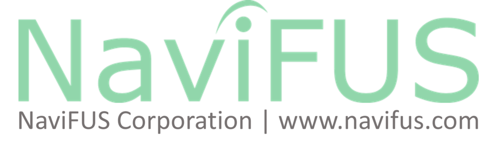 NaviFUS logo+website